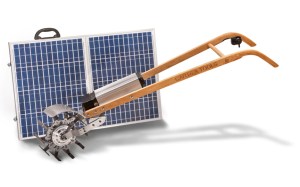 motozappa Tillie pannello solare