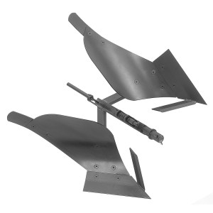 Aratro voltaorecchio a 90° permotocoltivatore