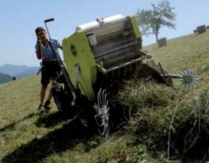 mini imballatrce per motocoltivatori