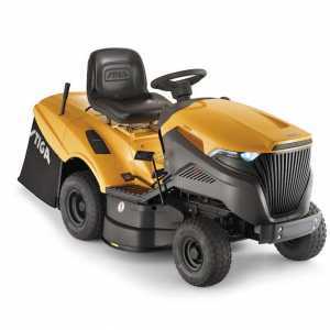 Trattorini tagliaerba con sistema di raccolta