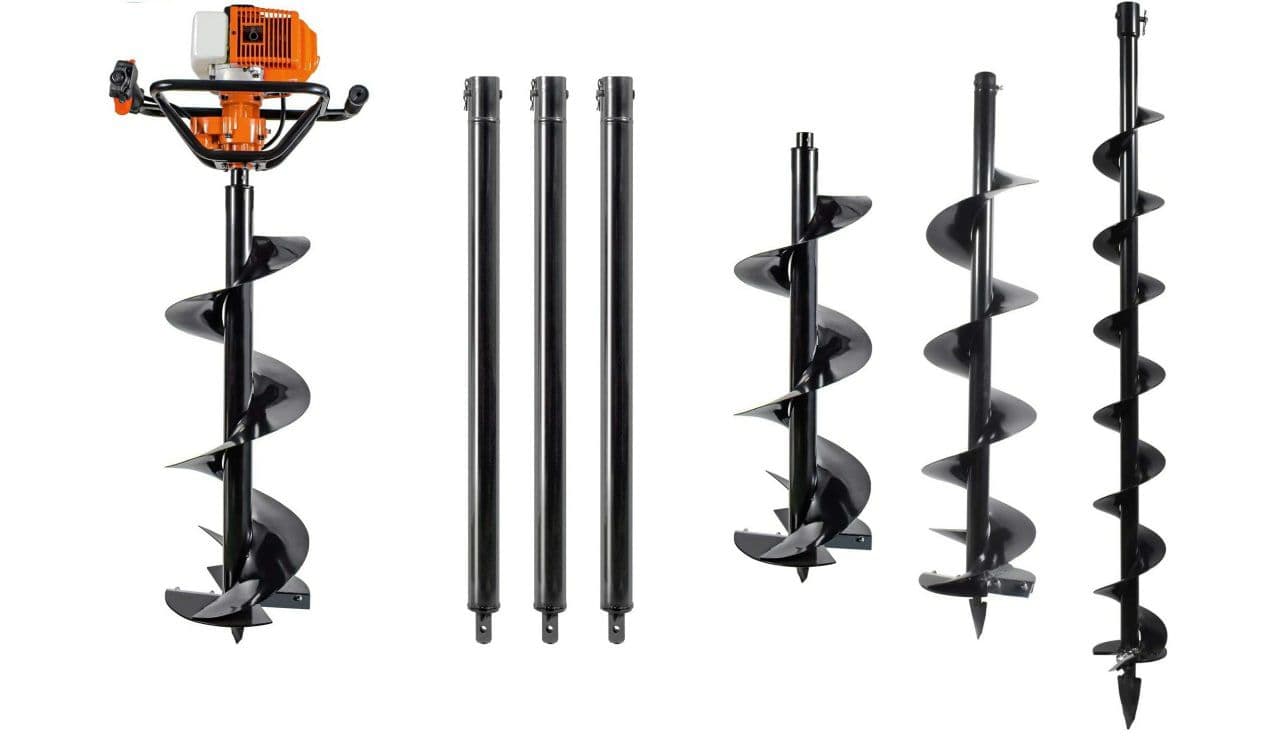 MOTOTRIVELLA a scoppio da 71CC con prolunga e 3 punte in omaggio