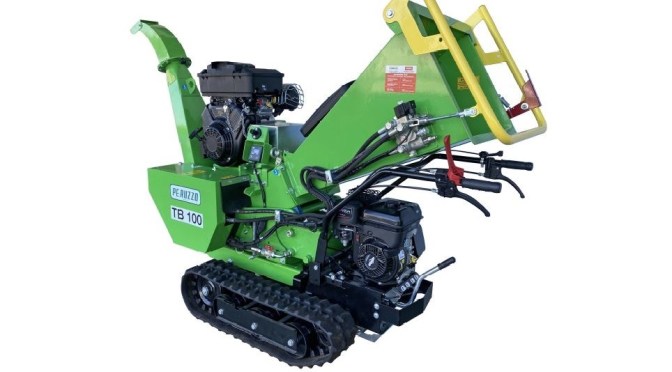 Cippatore Peruzzo TB-C Pro su cingoli